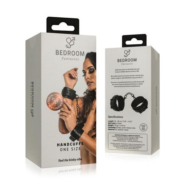 Наручники Bedroom Fantasies Handcuffs &mdash; Black SO8803 фото