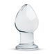Скляна анальна пробка, діаметр 4,3 см - Gildo Glass Buttplug No. 26.1 SO4420 фото 1