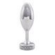 Металева анальна пробка, гладенька, діаметр 3,3 см - DOXY Butt Plug SMOOTH No. 1 SO8030 фото 1