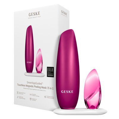 Безконтактна магнітна пілінг-маска GESKE Touchless Magnetic Peeling Mask 5в1 magenta HB0558 фото