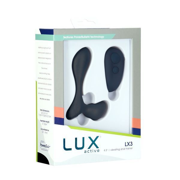 Вібромасажер простати, пульт ДУ Lux Active LX3 Vibrating Anal Trainer SO6836 фото