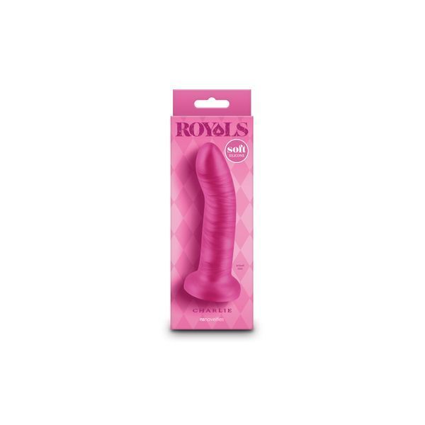 Дилдо &mdash; NS Novelties Royals 5" Charlie Metallic Pink sx4326 фото
