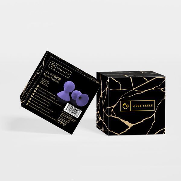 Присоски для сосків Liebe Seele Nipple Suckers Purple SO9530 фото