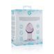 Скляна анальна пробка, діаметр 4,3 см, рожева - Gildo Pink Glass Buttplug No. 26.2 SO4421 фото 6