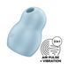 Вакуумний стимулятор з вібрацією Satisfyer Pro To Go 1 Blue SO7798 фото 7