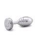 Металева анальна пробка, ребриста, діаметр 3,3 см - DOXY Butt Plug RIBBED No. 2 SO8031 фото 2