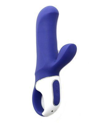 Потужний вібратор-кролик, два мотори, литий силікон, 12 режимів роботи - Satisfyer Vibes Magic Bunny SO2200 фото