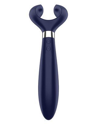 Вібратор для пар, три мотори, багатофункціональний - Satisfyer Endless Fun Blue SO6992 фото