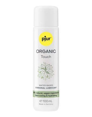 Органічний лубрикант pjur ORGANIC Touch 100 мл, водна основа, без ароматизаторів і парабенів SX3123 фото