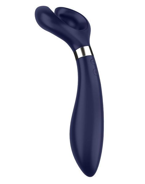 Вібратор для пар, три мотори, багатофункціональний - Satisfyer Endless Fun Blue SO6992 фото