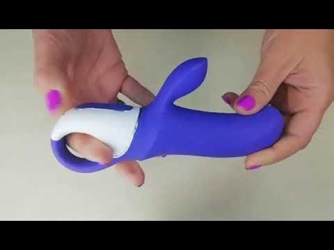 Потужний вібратор-кролик, два мотори, литий силікон, 12 режимів роботи - Satisfyer Vibes Magic Bunny SO2200 фото