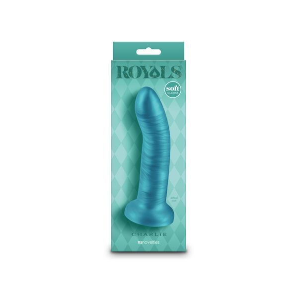 Дилдо &mdash; NS Novelties Royals 6" Charlie Metallic Teal sx4327 фото