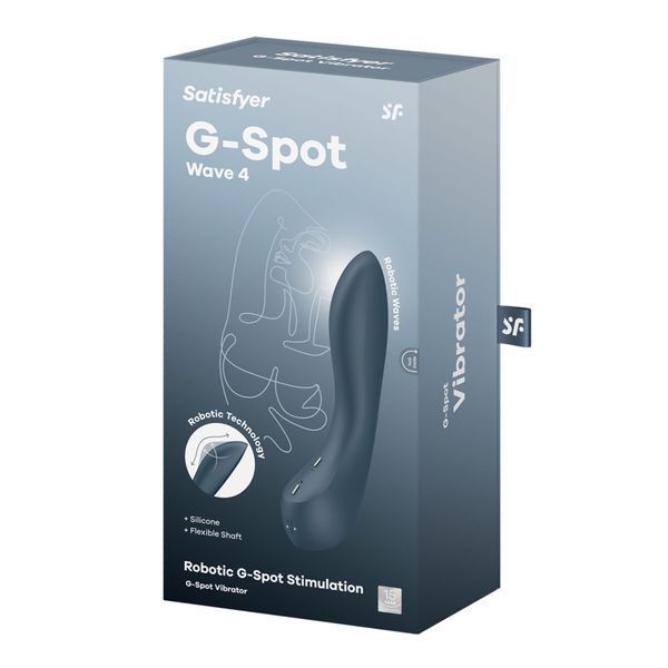 Стимулятор точки G, ефект пестощів пальчиком, 12 режимів - Satisfyer G-Spot Wave 4 SX2167 фото