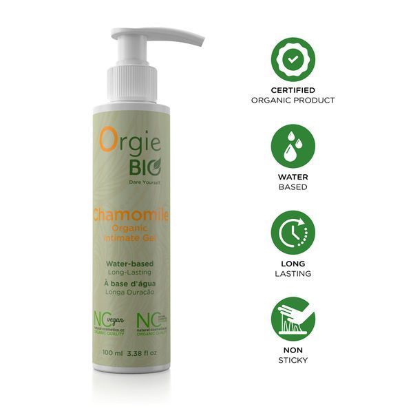Гель для інтимної гігієни Orgie &ndash; Bio Chamomile Organic Intimate Gel (100 мл), екстракт ромашки SX1534 фото