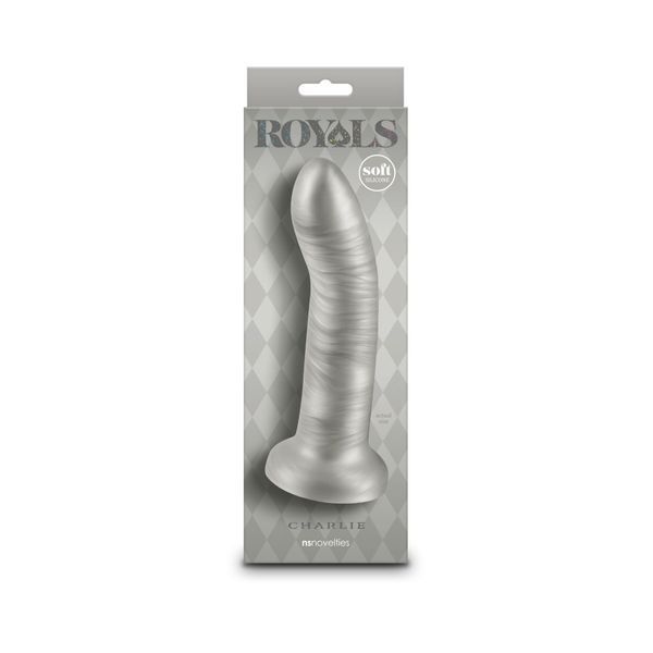 Дилдо &mdash; NS Novelties Royals 7" Charlie Metallic Champagne sx4328 фото