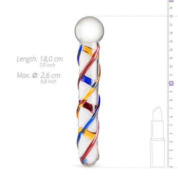 Скляний дилдо Gildo Glass Dildo No. 10 SO4423 фото