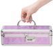 Кейс для зберігання секс-іграшок з кодовим BMS Factory - The Toy Chest Lokable Vibrator Case Purple SO5562 фото 4