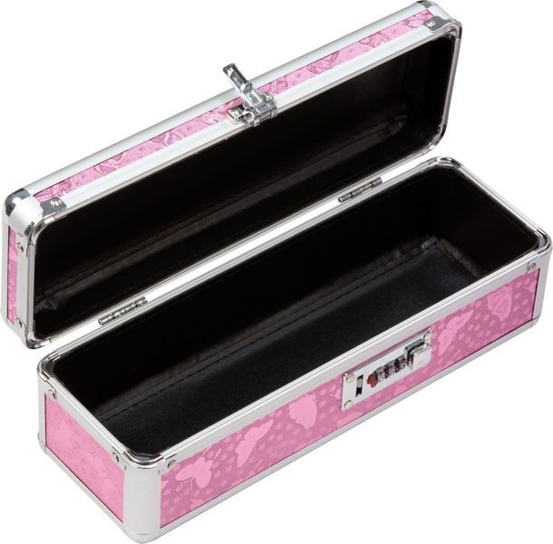 Кейс для зберігання секс-іграшок з кодовим BMS Factory - The Toy Chest Lokable Vibrator Case Pink SO5563 фото
