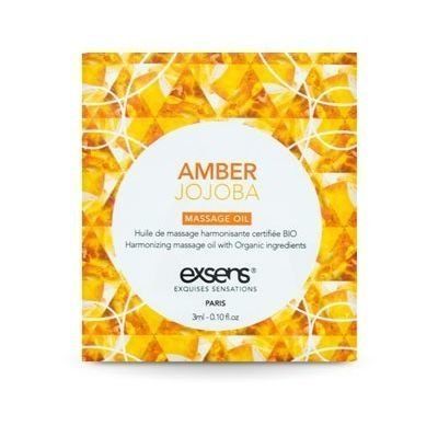 Пробник масажної олії, солодкий аромат EXSENS Amber Jojoba (3 мл) SO2384 фото