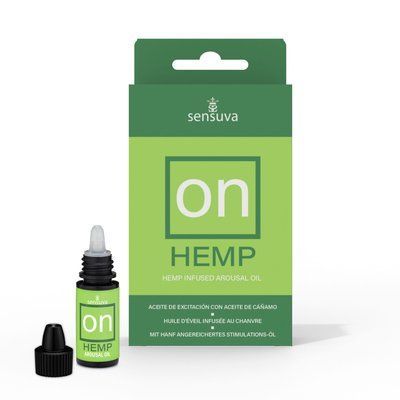 Збуджувальні краплі для клітора з олією конопел - Sensuva - ON for Her Hemp Infused Arousal Oil (5 мл) SO3178 фото