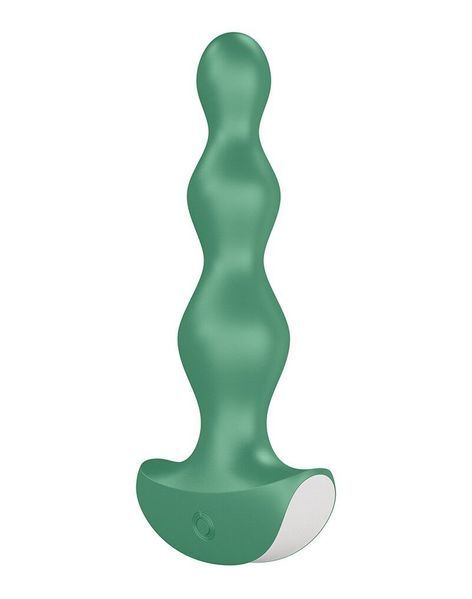 Анальний стимулятор-намистини з двома моторами - Satisfyer Lolli-Plug 2 Green SO4926 фото