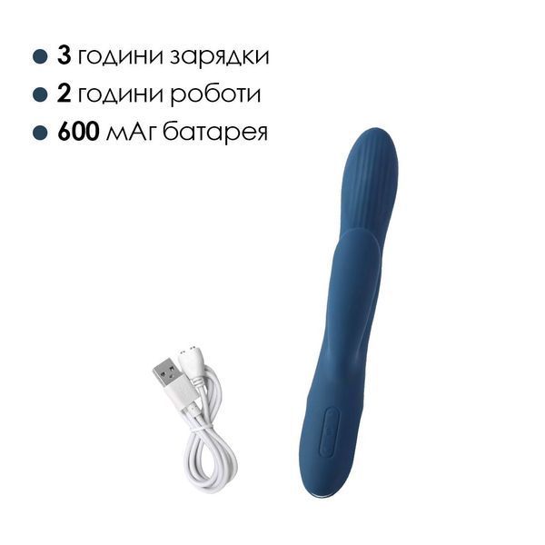 Вібратор-кролик, пульсівна ділянка для точки G - Svakom Aylin SO6995 фото