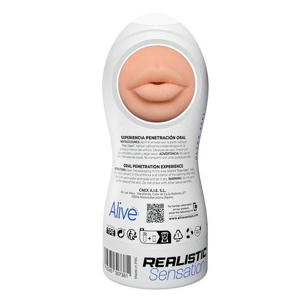 Мастурбатор ротик Alive Maxi Flex L Oral SX0817 фото