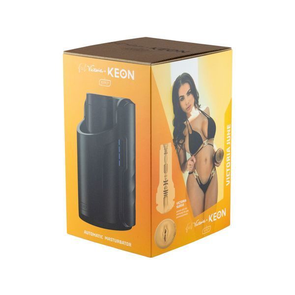 Інтерактивна секс-машина для чоловіків Kiiroo Keon Kombo Set з мастурбатором Feel Victoria SO7668 фото