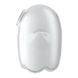 Вакуумний кліторальний стимулятор із вібрацією Satisfyer Glowing Ghost White SX0544 фото 3