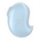 Вакуумний кліторальний стимулятор із вібрацією Satisfyer Cutie Ghost Blue SX0572 фото 2