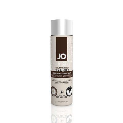 Крем-змазка з кокосовою олією, біла - System JO Silicone Free Hybrid ORIGINAL (120 мл) SO1683 фото