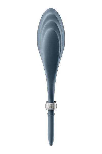 Ерекційне віброкільце-ласо, 10 режимів, потужний мотор Satisfyer Duelist Dark Blue SO6276 фото