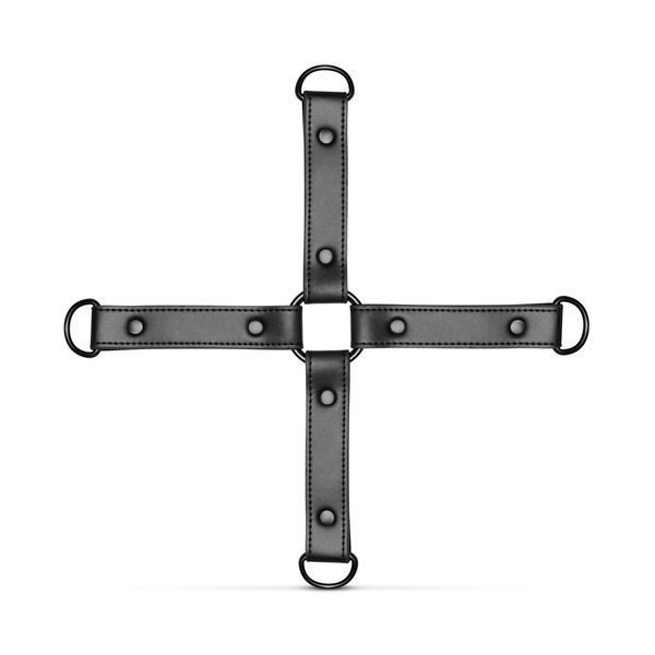 Фіксатор для рук і ніг Bedroom Fantasies Hogtie & Cuffs Set 4-Way Restrant Set SO8809 фото
