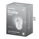 Вакуумний кліторальний стимулятор із вібрацією Satisfyer Cutie Ghost White SX0573 фото 5