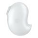 Вакуумний кліторальний стимулятор із вібрацією Satisfyer Cutie Ghost White SX0573 фото 2