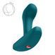 Анальна вібропробка 2,6 см зелена - Fun Factory Bootie Vibe Bottle Green SX3713 фото 2