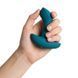 Анальна вібропробка 2,6 см зелена - Fun Factory Bootie Vibe Bottle Green SX3713 фото 6