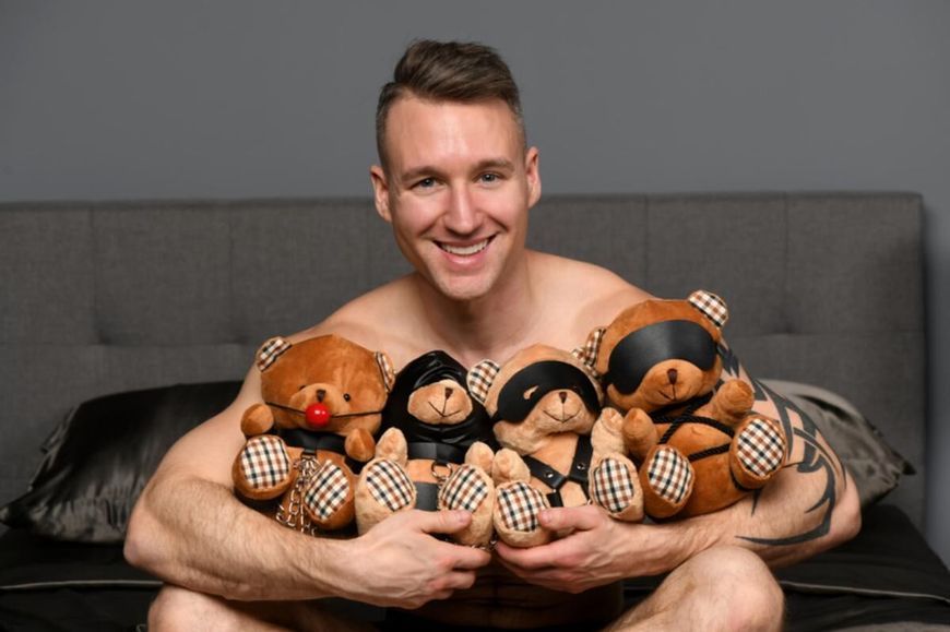 Іграшка плюшевий ведмідь ROPE Teddy Bear Plush, 22x16x12 см SO9816 фото