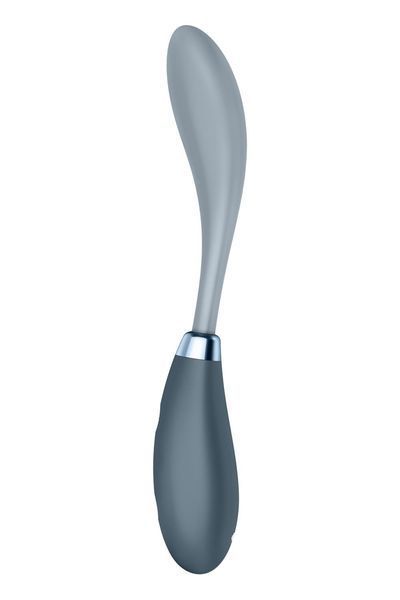 Вібратор Satisfyer G-Spot Flex 3 Grey, гнучкий стовбур із фіксацією положення SO6727 фото