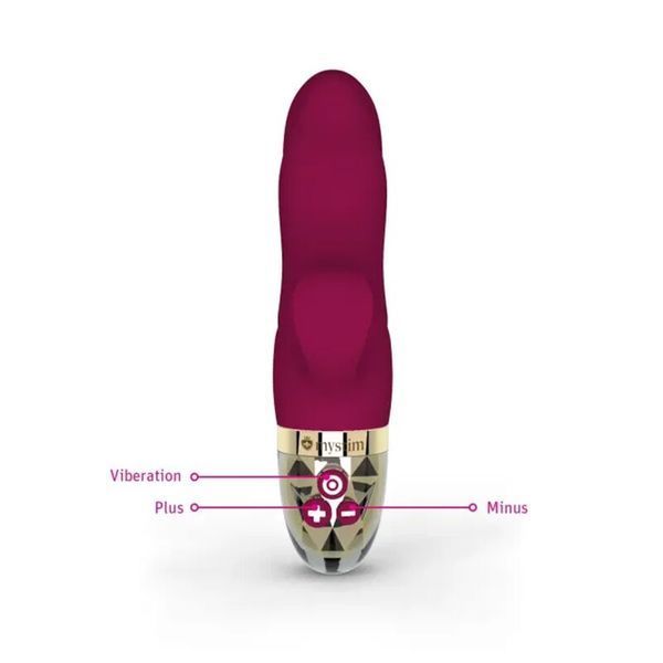 Вібратор-кролик, потужний мотор, 8 режимів - Mystim Hop Hop Bob Fuchsia SO8137 фото
