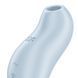 Вакуумний кліторальний стимулятор із вібрацією Satisfyer Pocket Pro 1 Blue SX0574 фото 4