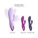 Вібратор-кролик - Love To Love FUNKY BUNNY VIVA MAUVE SO8684 фото 4