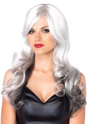 Парик Сірий/Чорний Allure Multi Color Wig Leg Avenue SO7933 фото