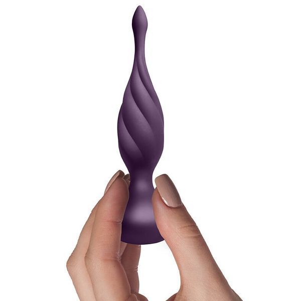 Анальна вібропробка з пультом ДК, фіолетова - Rocks Off Petite Sensations Discover Purple SO5977 фото