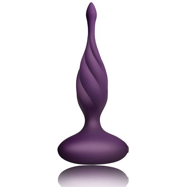 Анальна вібропробка з пультом ДК, фіолетова - Rocks Off Petite Sensations Discover Purple SO5977 фото