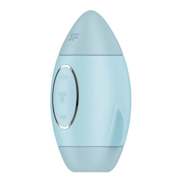 Вакуумний вібратор Satisfyer Mission Control Blue SO8969 фото