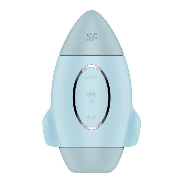 Вакуумний вібратор Satisfyer Mission Control Blue SO8969 фото