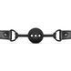 Кляп Bedroom Fantasies Ball Gag Breathable Silicone - Black SO8816 фото 3
