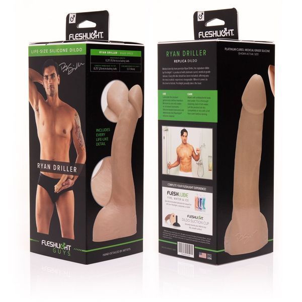 Фалоімітатор, за зліпком пеніса Fleshlight Guys: Ryan Driller Dildo SO5516 фото