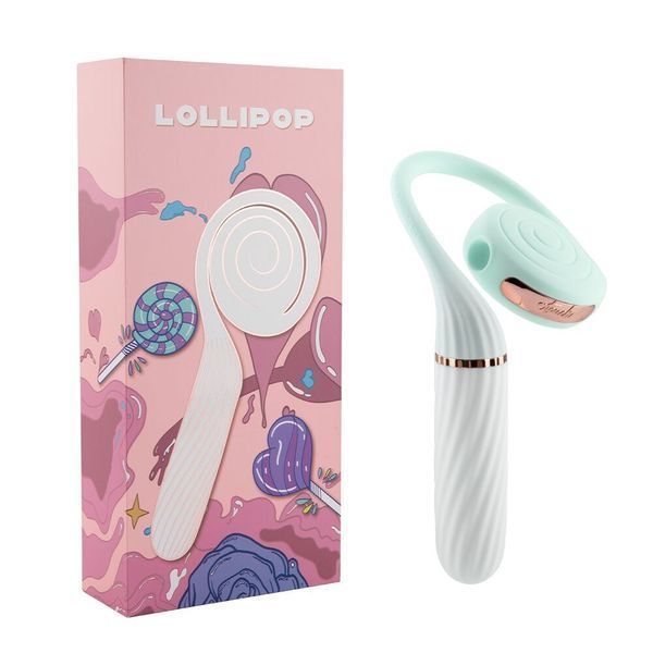 Пульсатор з вакуумною стимуляцією Otouch LOLLIPOP Teal SO9427 фото